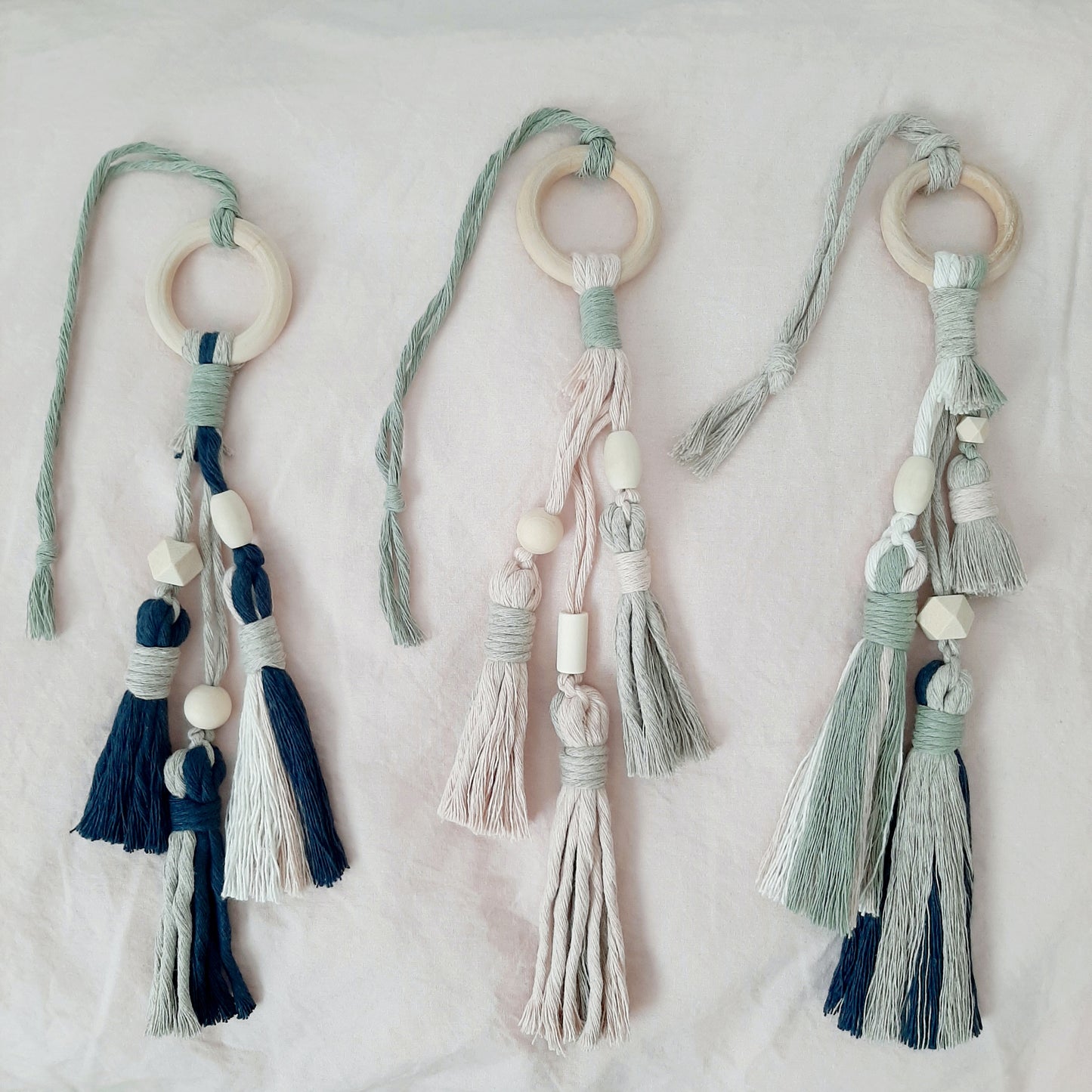 Door knob Hanger - Set of 3  Door Tassels