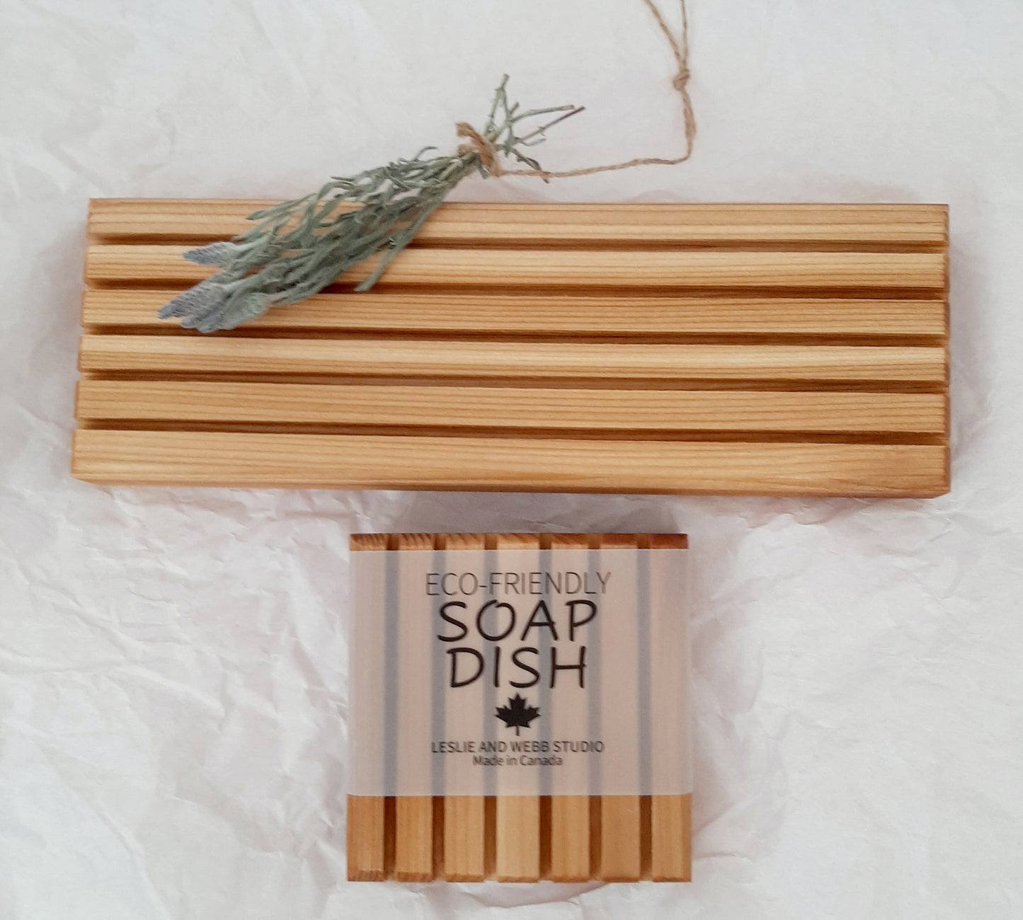 Soap Dish - Handcrafted Red Cedar Soap Dish - Rectangular wooden tray