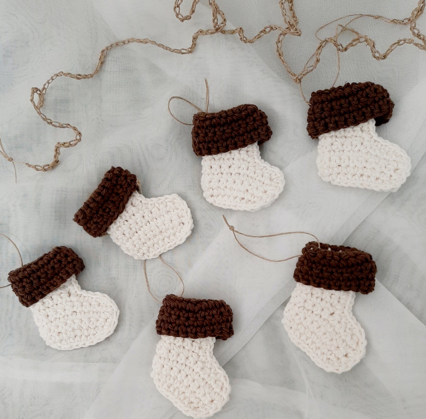 Mini Booties Garland - Christmas Home Decor